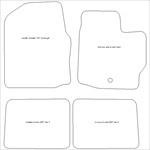 Daihatsu Materia Car Mats